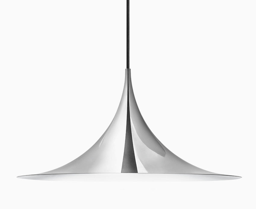 Gubi Chrome Semi Pendant by Bonderup & Thorup | DSHOP Gubi Chrome Semi Pendant by Bonderup & Thorup | DSHOP