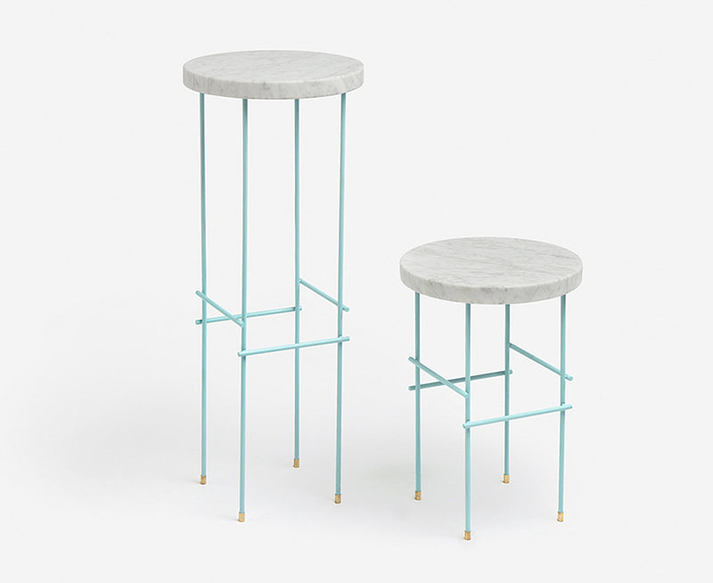 Carrara Marble Marblelous Pedestals | DSHOP