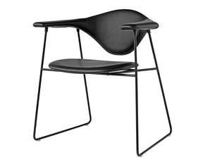 Leather Masculo Chair - Sledge Base | DSHOP