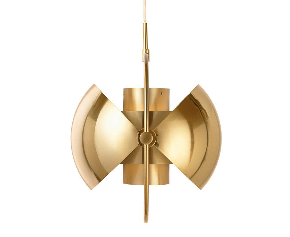 Multi-Lite Pendant - All Brass by Louis Weisdorf | DSHOP