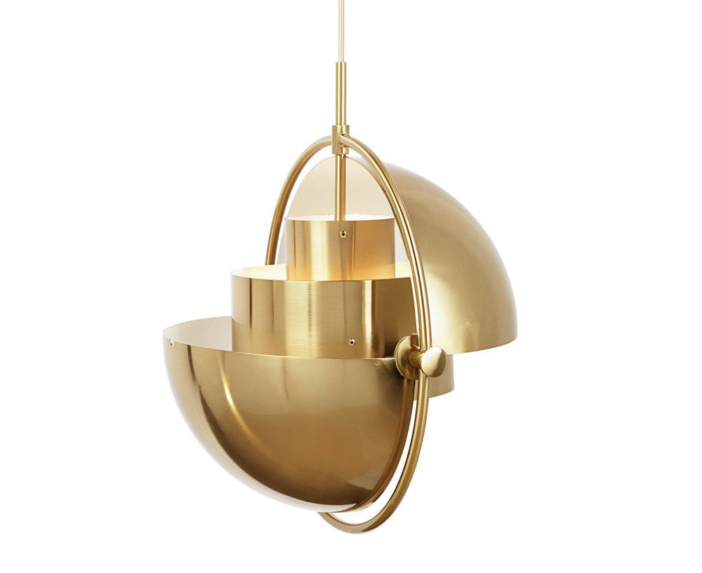 Gubi Multi-Lite Pendant - All Brass | DSHOP
