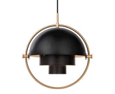 Multi-Light Pendant - Brass/Charcoal Black | DSHOP