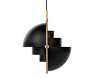 Gubi Multi-Light Pendant - Brass/Charcoal Black | DSHOP