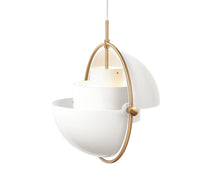 Louis Weisdorf Multi-Light Pendant - Brass/White | DSHOP