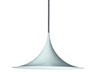 Blue Grey Semi Pendant Light
