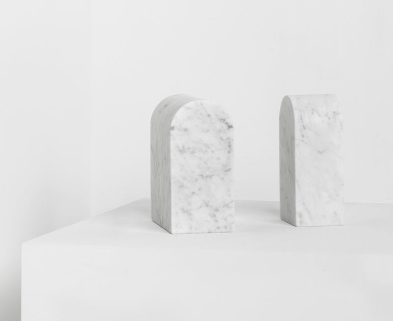 Carrara Triumph Bookends by Aparentment | DSHOP