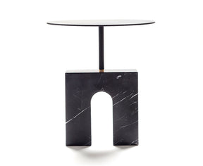 Marquina Marble Triumph Accent Table | DSHOP