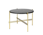 TS Lounge Table Medium - Black Marble & Brass | DSHOP