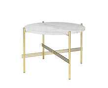 TS Lounge Table Medium - Carrara Marble & Brass | DSHOP