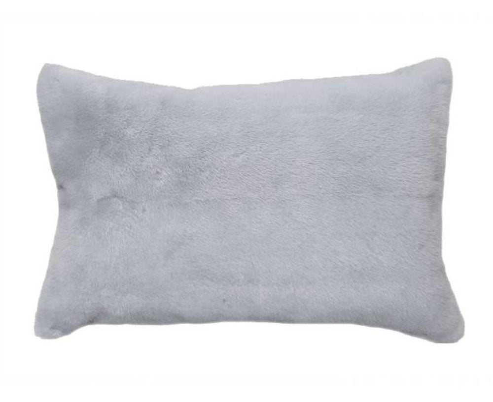 Venezia Fur Pillow - Light Blue | DSHOP