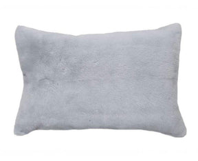 Venezia Fur Pillow - Light Blue | DSHOP