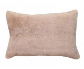 Venezia Fur Pillow - Pink | DSHOP