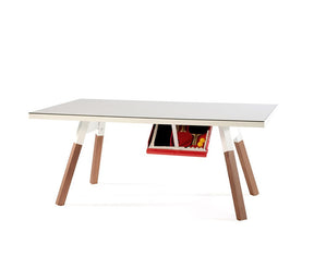 You & Me Ping Pong Table - Mini - White | DSHOP