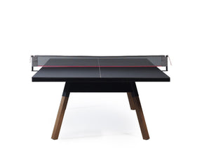 You & Me Luxury Ping Pong Table - Medium - Black | DSHOP